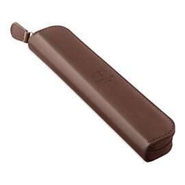 Etui Parker na zamek brązowe