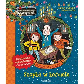 Święta w Valleby. Szopka w kościele
