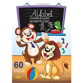 Alfabet - cyferki, figury geometryczne