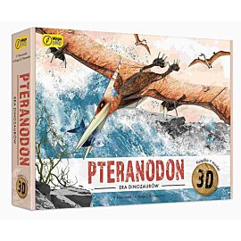 Pteranodon. Puzzle 3D + Książka