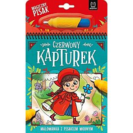 Czerwony Kapturek. Malowanka z pisakiem wodnym