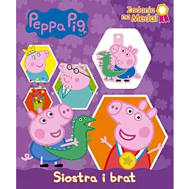 Peppa Pig. Zadania na medal. Siostra i brat.