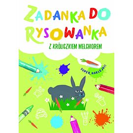 Zadanka do rysowanka z króliczkiem Melchiorem