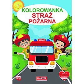 Straż pożarna. Kolorowanka