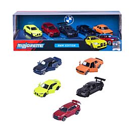 Zestaw metalowych pojazdów BMW Majorette 5szt.