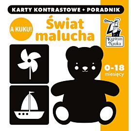 A kuku! Świat Malucha. Karty kontrastowe + poradnik. Kapitan Nauka