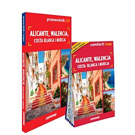 Alicante Walencja Costa Blanca i Murcja light przewodnik + mapa