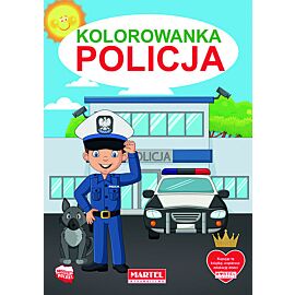 Policja. Kolorowanka