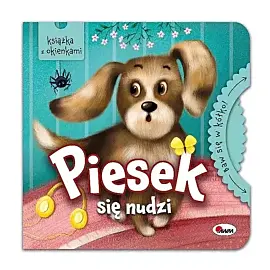 Baw się w kółko Piesek się nudzi