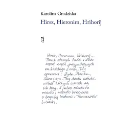 Hirsz, Hieronim, Hrihorij