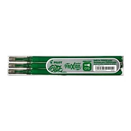 Wkłady do cienkopisu Pilot Frixion Point 0,5mm, 3 szt. - zielone (BLS-FRP5-G-S3)