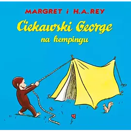 Ciekawski george na kempingu