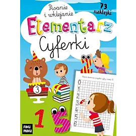 Elementarz cyferki - pisanie i wklejanie