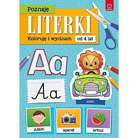 Poznaję literki. Koloruję i wycinam