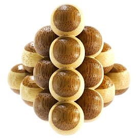 Łamigłówka 3D Bamboo Cannon Balls poziom 1/4