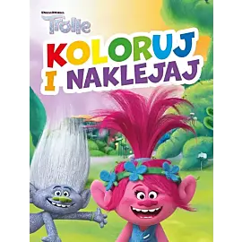 Koloruj i naklejaj! Trolle