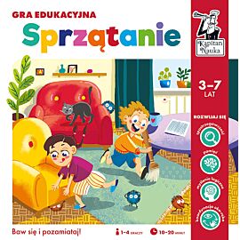 Sprzątanie. Gra edukacyjna. Kapitan Nauka