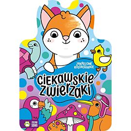 Zakręcone kolorowanie. Ciekawskie zwierzaki
