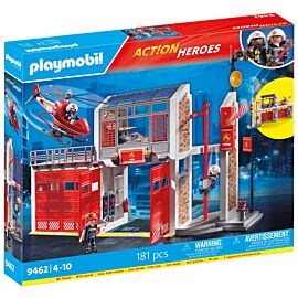 Playmobil Duża remiza strażacka 9462