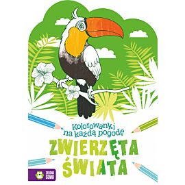 Kolorowanki na każdą pogodę. Zwierzęta świata