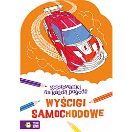 Kolorowanki na każdą pogodę. Wyścigi samochodowe