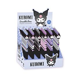 Długopis wymazywalny automatyczny grip Kuromi 1szt.mix