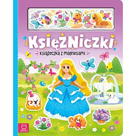 Księżniczki. Książeczka z magnesami