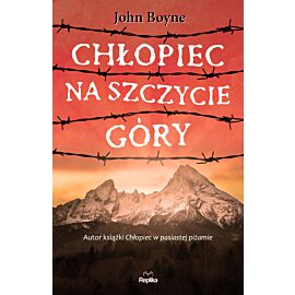Chłopiec na szczycie góry