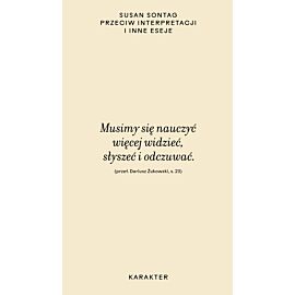 Przeciw interpretacji (e-book)