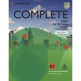 Complete First for Schools Workbook without Answers with Audio Download