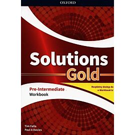 Solutions Gold Pre-Intermediate Workbook z kodem dostępu do wersji cyfrowej e-Workbook