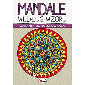 Mandale według wzoru. Zadania do kolorowania
