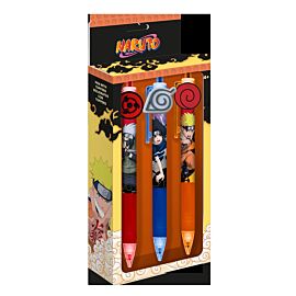 Długopis z Toperem Naruto 3 sztuki NA00004