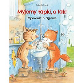 Myjemy łapki, o tak!