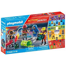 Playmobil My Figures Straż pożarna 71468