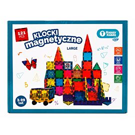Klocki magnetyczne 121 elementów SP85595 AN01