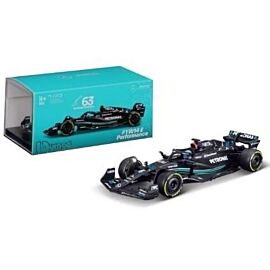 Bburago Model 1 :43 MERCEDES-AMG W14 E PERFORMANCE BOLID F1