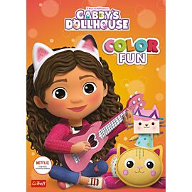Gabby's Dollhouse. Kolorowanka
