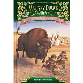 Magiczny domek na drzewie. Ranek z bizonami