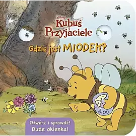 Gdzie jest miodek? Otwórz i sprawdź! Disney Kubuś i Przyjaciele