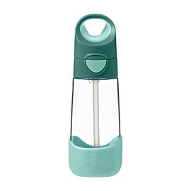 Butelka 450ml tritanowa ze słomką Emerald Forest