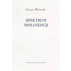 Spektrum immanencji