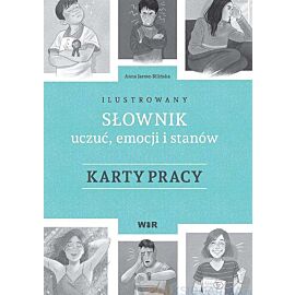 Ilustrowany słownik uczuć emocji i stanów karty pracy