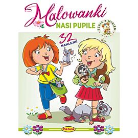 Nasi pupile. Malowanki - seria z misiem