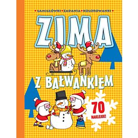 Zima z bałwankiem