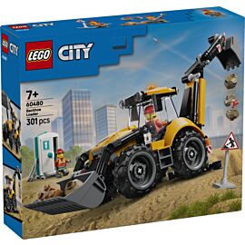 LEGO City Żółta koparko-ładowarka 60480