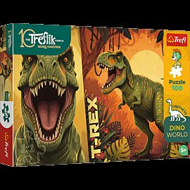 Puzzle 100 Inspired By Dino World wzór 1 Rodzina Treflików 16578