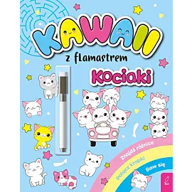 Kawaii z flamastrem. Kociaki