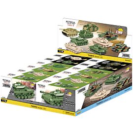 COBI klocki Czołg Tanks Scale 1:72 12 sztuk COBI-3109
