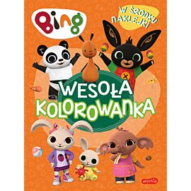 Bing. Wesoła kolorowanka z naklejkami